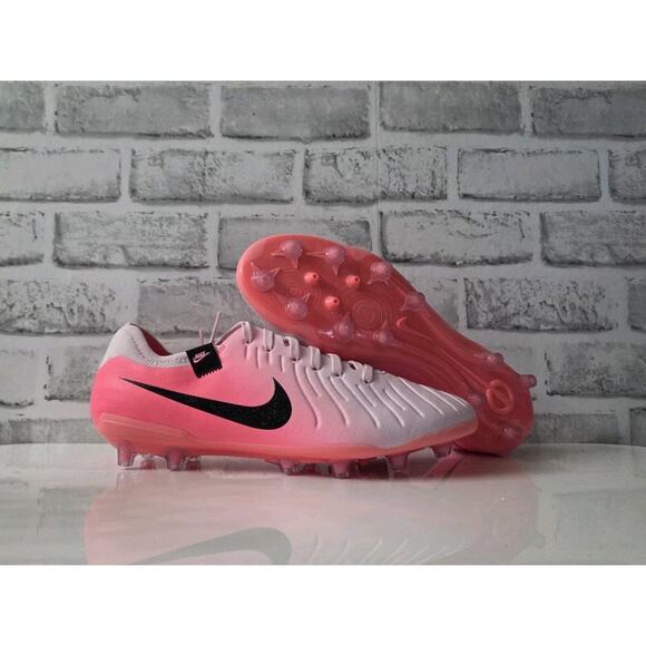 Nike Tiempo Legend 10 Pro AG Pink Foam Soccer Cleats DV4334-601 Men\'s Size 7.5